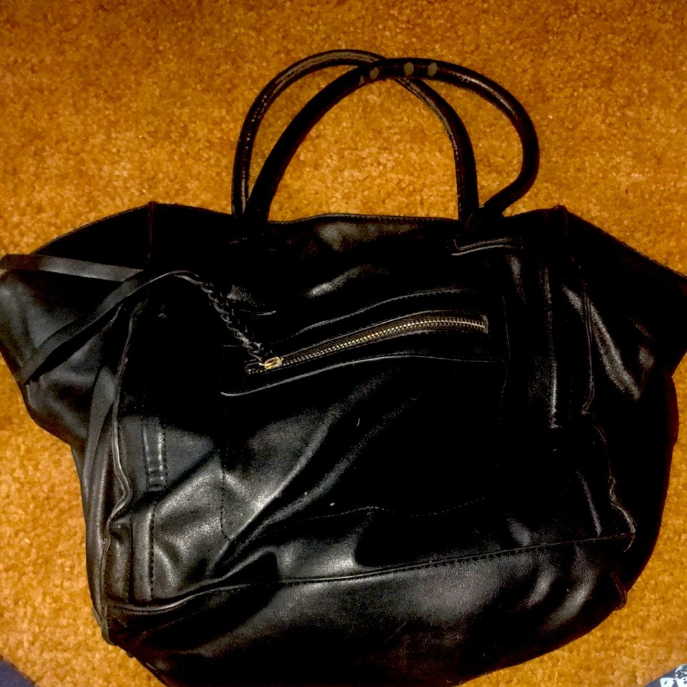 Basic Black Tote Bag